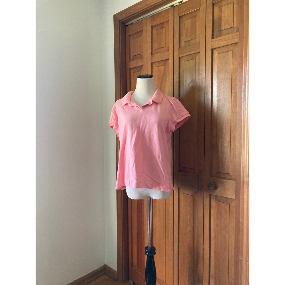 Talbots Pink Polo Shirt, Size XL